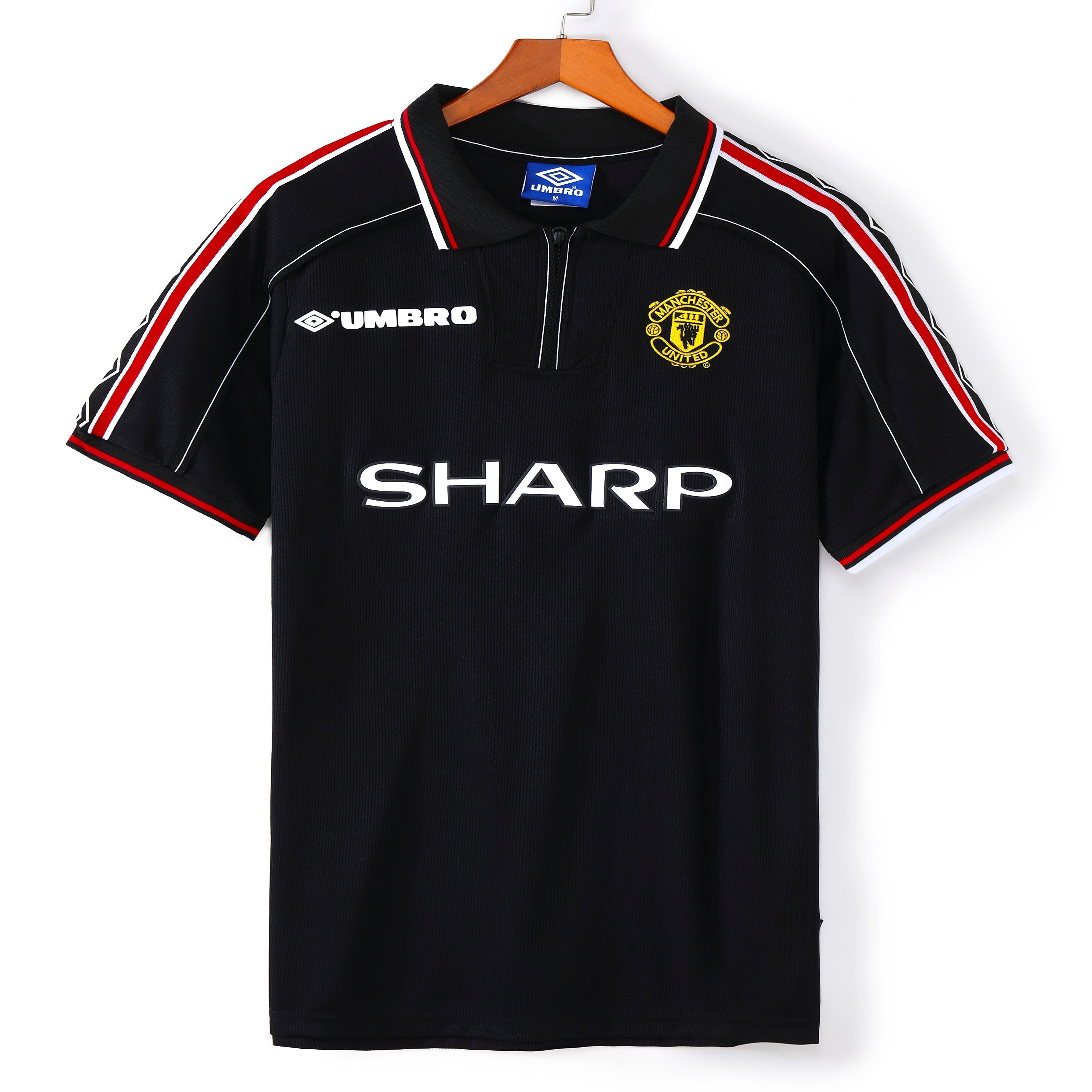 Camiseta retro de visitante del Manchester United 1998-1999