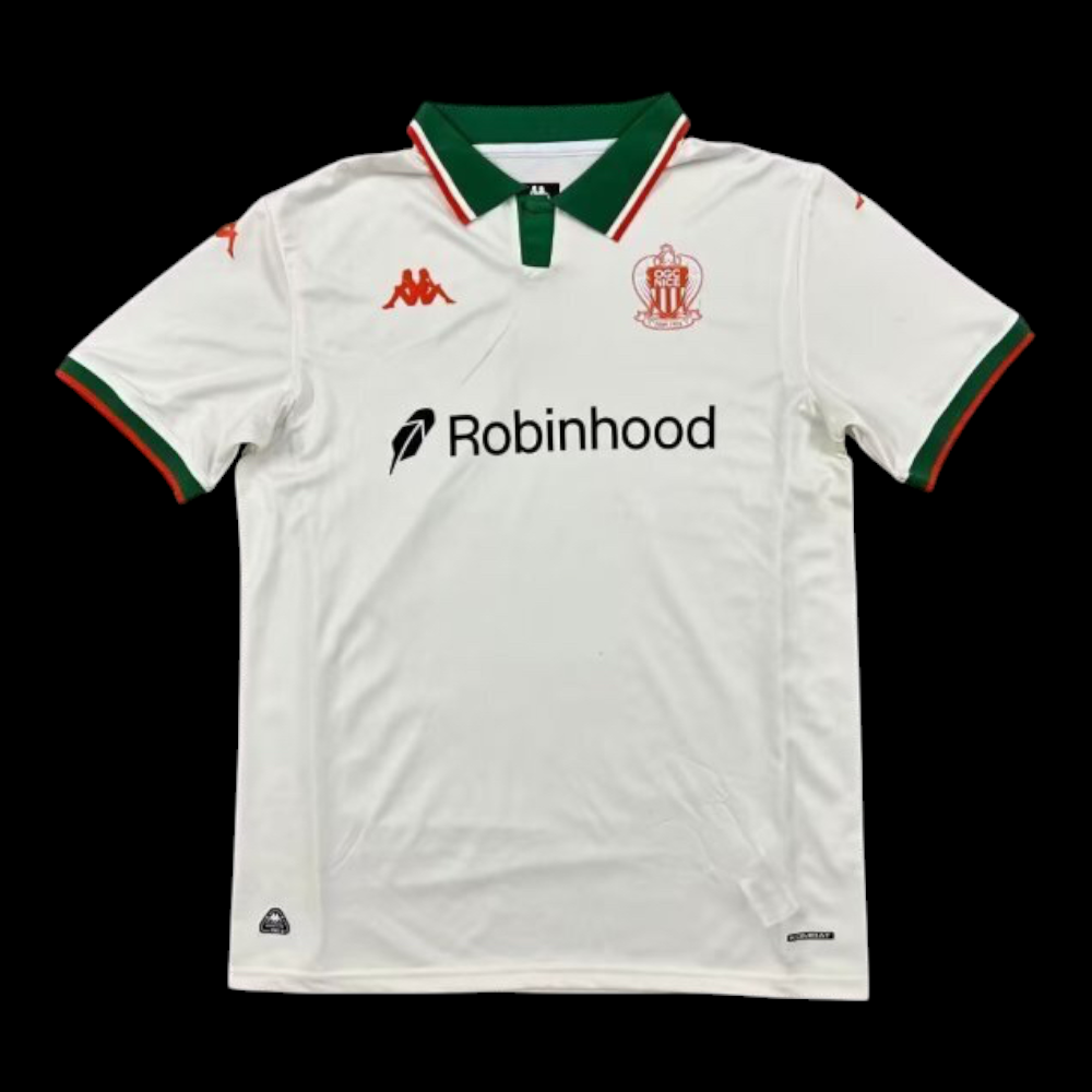 Camiseta visitante del OGC Niza 25/26
