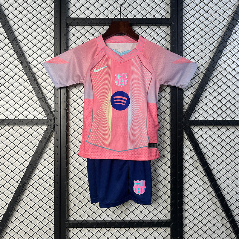 Conjunto infantil Barcelona rosa 25/26