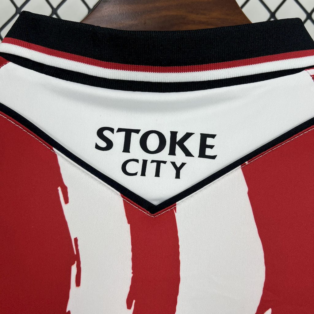 Camiseta local del Stoke City 2025/26