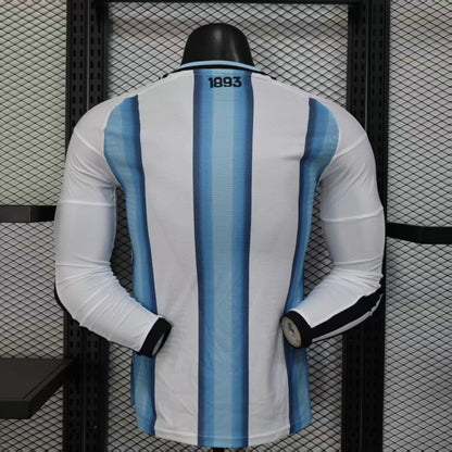 Camiseta de jugador local de Argentina 25/26, manga larga