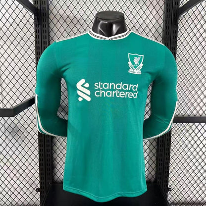 Camiseta de manga larga del tercer jugador del Liverpool, temporada 25/26