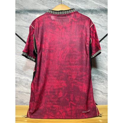 Camiseta de jugador de Brasil talla 25/26, edición especial roja A.