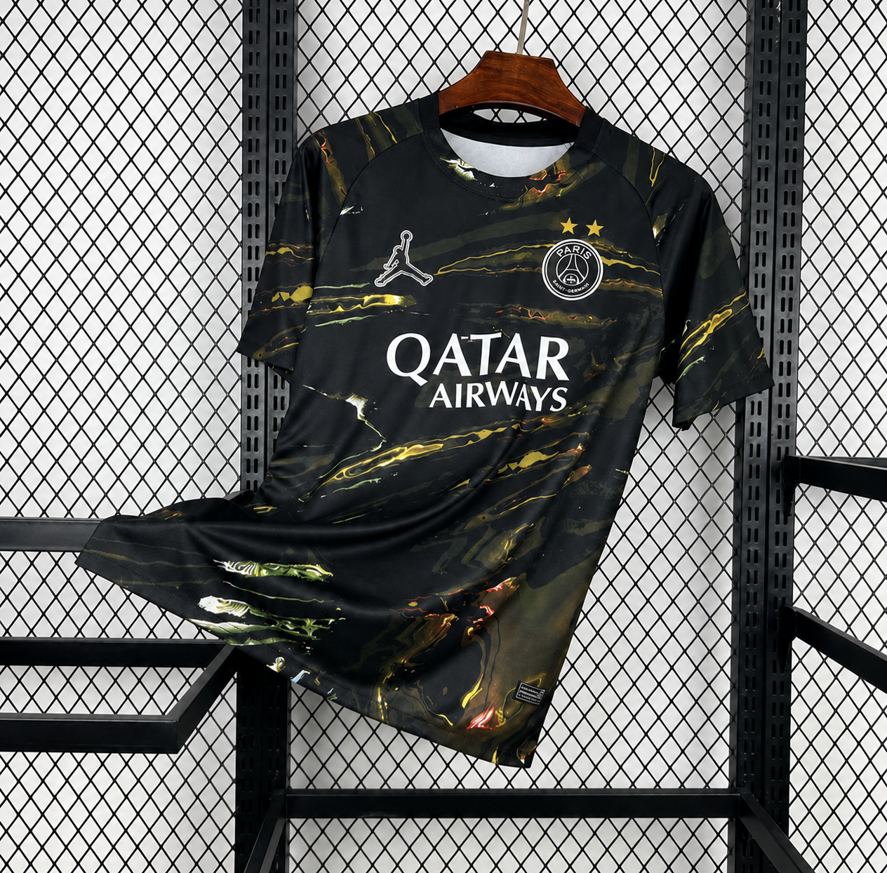 Camiseta de estadio de 2 estrellas Jordan Night Edition del PSG